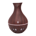 Diffuseur & humidificateur d'huiles essentielles aspect bois foncé